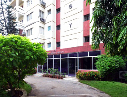 Book Alcove Service Apartments in Egmore | Living Area