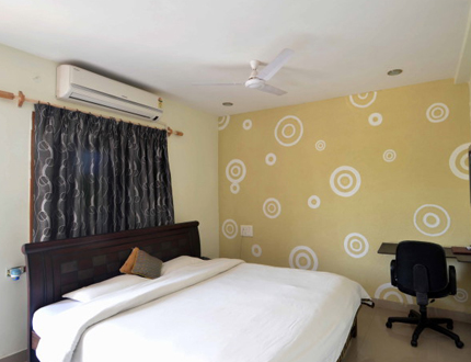 Service apartments in Hyderabad | Master Bedroom