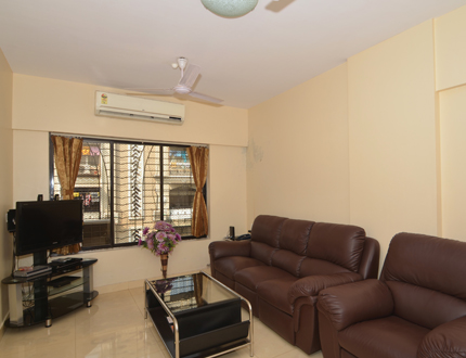 living area | serviced apartments in Ville Parle East