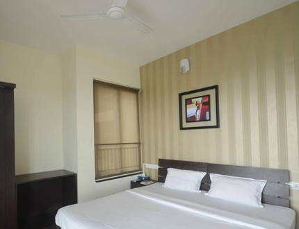 Bedroom | Service Apartments in Thane, Mumbai