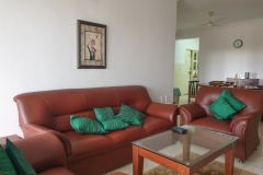 Living area at one of the Service Apartment in Bangalore